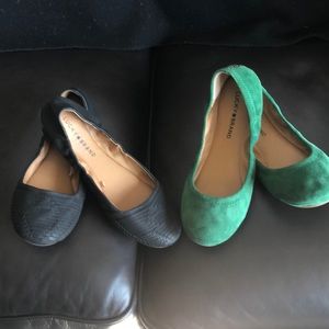 2 - Lucky Brand ballet flats